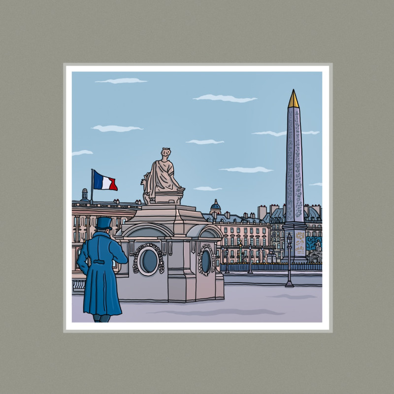 Place de la concorde par antoine meurant - Image principale