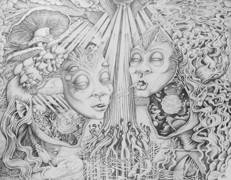 Illustration - Nydenlafee - plasticiens/nes