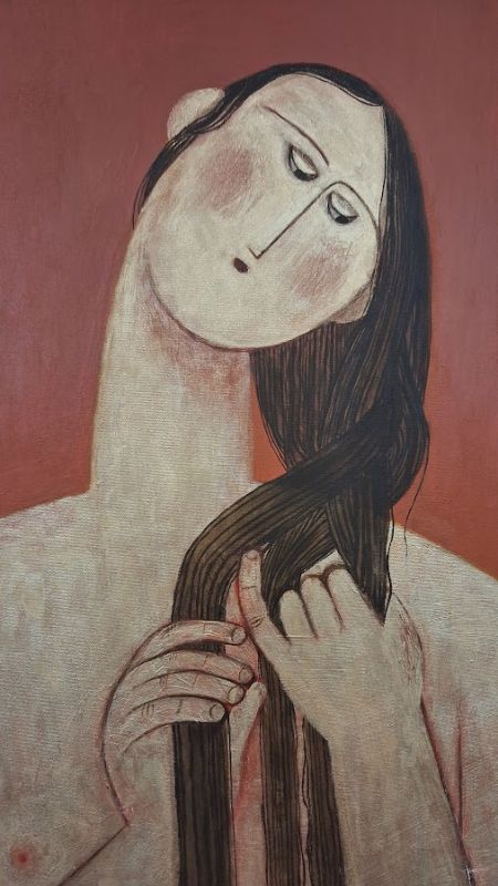 La tresse - détail - Pauline de Belleville - plasticien